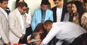জাতীয় জরুরি হাম-রুবেলা টিকা অভিযান শুরু, লক্ষ্য ১ কোটি ৮০ লাখ শিশু