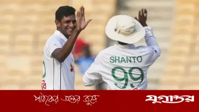 শান্ত-নাহিদের দারুণ পারফরম্যান্সে ইতিহাস গড়ল বাংলাদেশ