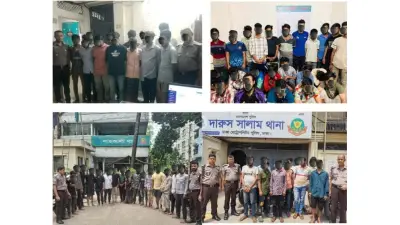 মিরপুরে অভিযানে গ্রেপ্তার ১৭৫, দখলদারদের মাঠ ব্যবস্থাপনার দায়িত্ব রাজউকের