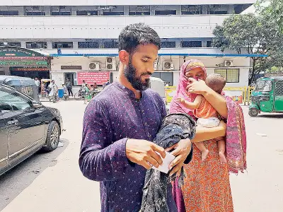 হামে আরও সাত শিশুর মৃত্যু, ২৪ ঘণ্টায় উপসর্গ ১৩৬৩ জনের