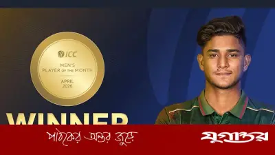 আইসিসির মাসসেরা নির্বাচিত নাহিদ রানা