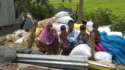 চরভদ্রাসনে কালবৈশাখী, কোটি টাকার ক্ষতি