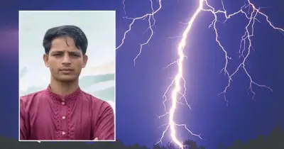 মাদারগঞ্জে বৃষ্টিতে কাজ করতে গিয়ে বজ্রপাতে যুবকের মৃত্যু