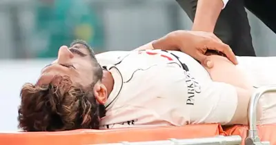 সিলেট টেস্টে মাথায় আঘাত পেয়েও মাঠে ফিরলেন হাসান আলী