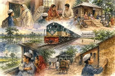 প্রথম ট্রেনযাত্রা আর বোনের বিদায়: এক কিশোরের অম্লান স্মৃতি