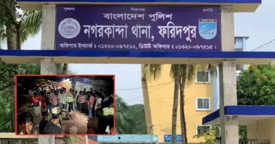 ফরিদপুরে বেপরোয়া ট্রাক চালানোর অভিযোগে গণপিটুনিতে চালক নিহত