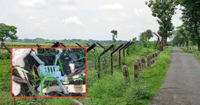 বুড়িমারী সীমান্তে বিএসএফের ড্রোন উদ্ধার করল বিজিবি