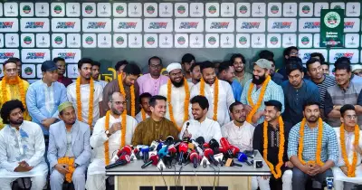 জামায়াতের সাবেক আমিরের ছেলে এনসিপিতে যোগদান