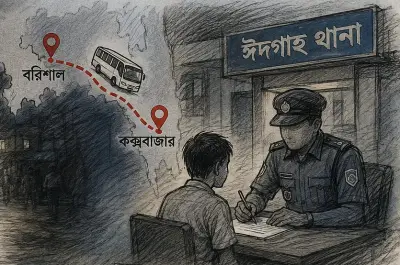 বরিশাল থেকে নিখোঁজ কিশোর কক্সবাজারে উদ্ধার, জড়িত সন্দেহে ‘শয়তানের নিশ্বাস’ চক্র