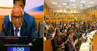 প্রবাসী কল্যাণমন্ত্রীর জাতিসংঘে অভিবাসন ব্যবস্থাপনায় সহযোগিতা জোরদারের আহ্বান