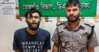 আদাবরে গ্রেপ্তার শীর্ষ সন্ত্রাসী ‘পাখা রুবেল’