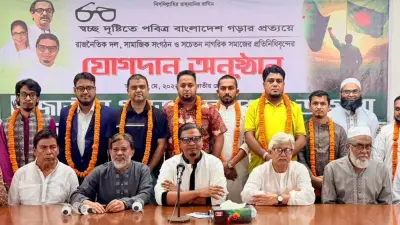 রাশেদ প্রধান ভারতকে সাহায্য চান, ফ্যাসিস্ট হাসিনাকে ফেরত দিন