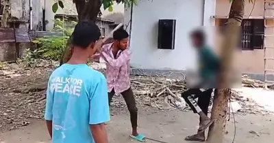 রাজশাহীতে যুবককে গাছে বেঁধে বেদম মারধর, ভিডিও ভাইরাল