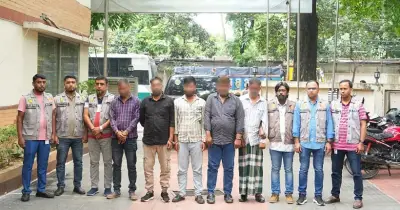 যাত্রাবাড়ীতে ডিবির অভিযানে আন্তঃজেলা ডাকাত দলের ৫ সদস্য গ্রেফতার