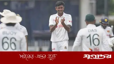 প্রথম বাংলাদেশি পেসার হিসেবে নাহিদ রানার টেস্টে চতুর্থ ইনিংসে ফাইফার