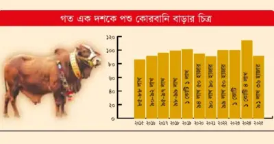 ঈদুল আজহাকে কেন্দ্র করে দেশে কোরবানির বাজার এখন বিশাল অর্থনীতি