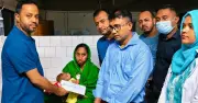 হামে আক্রান্ত ৬ মাসের শিশুর চিকিৎসায় এগিয়ে এল ‘আমরা বিএনপি পরিবার’