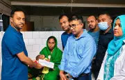 প্রধানমন্ত্রীর স্ত্রী জুবাইদা রহমানের নির্দেশে হামে আক্রান্ত শিশুর পাশে বিএনপি পরিবার