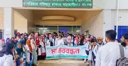 বগুড়ায় শিশুর মৃত্যুকে কেন্দ্র করে চিকিৎসকদের সঙ্গে সংঘর্ষ, কর্মবিরতি