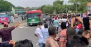 তারিক রহমানের সড়কপথে চাঁদপুর যাত্রা: বনেটি নেতাকর্মীদের উচ্ছ্বাস