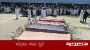 বাউফলে স্বামীর পাশে চিরনিদ্রায় স্ত্রী ও তিন সন্তান