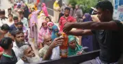 রাজধানীতে টিসিবির ট্রাক সেলে ভিড়, নিত্যপ্রয়োজনীয় জিনিসপত্র কিনতে লাইন