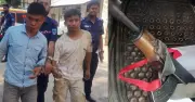 রামগড়ে যৌথবাহিনীর অভিযানে অস্ত্রসহ তিনজন আটক