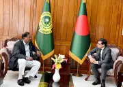 স্পিকারের সঙ্গে ফ্রান্সের রাষ্ট্রদূতের সৌজন্য সাক্ষাৎ