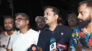 জুলাই গ্রাফিতি মুছে ফেলার অভিযোগে এনসিপির বিক্ষোভ