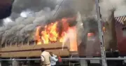 বিহারে ট্রেনে অগ্নিকাণ্ড, একদিন আগে রাজধানী এক্সপ্রেসেও আগুন