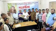 খুলনায় সাংবাদিক কল্যাণ ট্রাস্টের সদস্য আতিয়ার পারভেজকে সংবর্ধনা