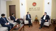 স্বরাষ্ট্রমন্ত্রী-সিঙ্গাপুরের অনিবাসী হাইকমিশনারের সাক্ষাৎ
