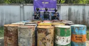 কোস্টগার্ডের অভিযানে ১৪ হাজার লিটার জ্বালানি ও সয়াবিন তেল জব্দ