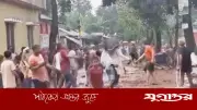 হবিগঞ্জে দুই গ্রামবাসীর সংঘর্ষ, ওসিসহ আহত অর্ধশতাধিক