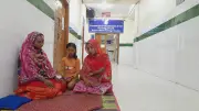 টাকার অভাবে হামে আক্রান্ত শিশুকে নিয়ে হাসপাতাল ছেড়েছেন মা