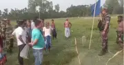 বিজিবির বাধায় বিএসএফের সীমান্তে পিলার বসানো ব্যর্থ