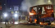 চট্টগ্রামে চার বছর বয়সী শিশু ধর্ষণ: পুলিশের গাড়িতে আগুন, সংঘর্ষে আহত ১২ পুলিশ