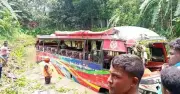 কুষ্টিয়ায় যাত্রীবাহী বাস খাদে পড়ে নিহত ৪