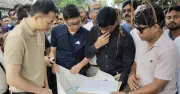 কুড়িগ্রামে ধরলা নদীতে সেতু নির্মাণ সম্ভাব্যতা যাচাইয়ে চীনা প্রতিনিধি দল