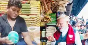মোদির ঝালমুড়ি খাওয়া দোকানদার হুমকির মুখে, পুলিশ মোতায়েন