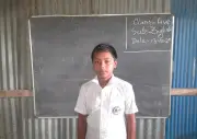 মাদকমুক্ত সমাজ গড়তে পুলিশ অফিসার হতে চায় লাবিব