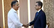 ভারতের হাইকমিশনারের বিদায়ী সাক্ষাৎ প্রধান উপদেষ্টার সাথে