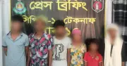 টেকনাফে শিশুসহ ছয়জন জিম্মি থেকে উদ্ধার, মানবপাচারকারী নারী আটক