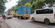 গজারিয়ায় তীব্র যানজট, শ্রমিকদের অবরোধে ভোগান্তি