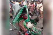 সিরাজগঞ্জে বাসচাপায় অটোরিকশার তিন যাত্রী নিহত
