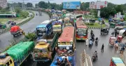 ঢাকা-টাঙ্গাইল-যমুনা সেতু মহাসড়কে ৬০ কিমি যানজট, ভোগান্তি চরমে
