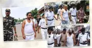 অন্তর্বাস পরিয়ে গ্রেফতারকৃত তৃণমূল নেতাদের প্রকাশ্যে হাঁটানোর অভিযোগে বিতর্ক