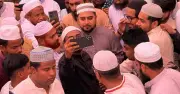 নাহিদ ইসলামের সালামবাগ জামে মসজিদে ঈদুল আজহার নামাজ আদায়