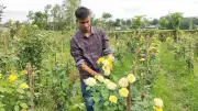 ময়মনসিংহের তরুণ উদ্যোক্তার গোলাপবাগান, এলাকায় সাড়া ফেলেছে