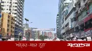 নয়া পল্টনে প্রধানমন্ত্রী তারেক রহমানের আগমনে নেতাকর্মীদের ভিড়